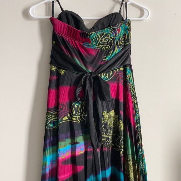 Formal Strapless Multi Colored Dress - Prom - Homecoming - Picture 7 of 10